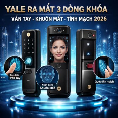Yale Ra Mat 3 Dong Khoa Van Tay Khuon Mat Tinh Mach 2026